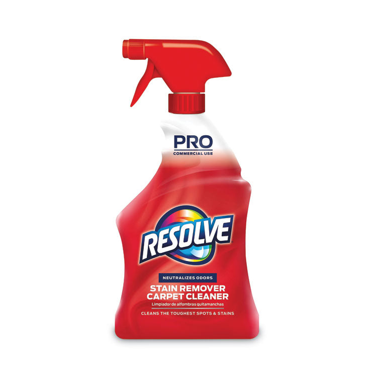 Professional RESOLVE - Carpet Cleaner, 32 oz Spray Bottle, 12/Carton