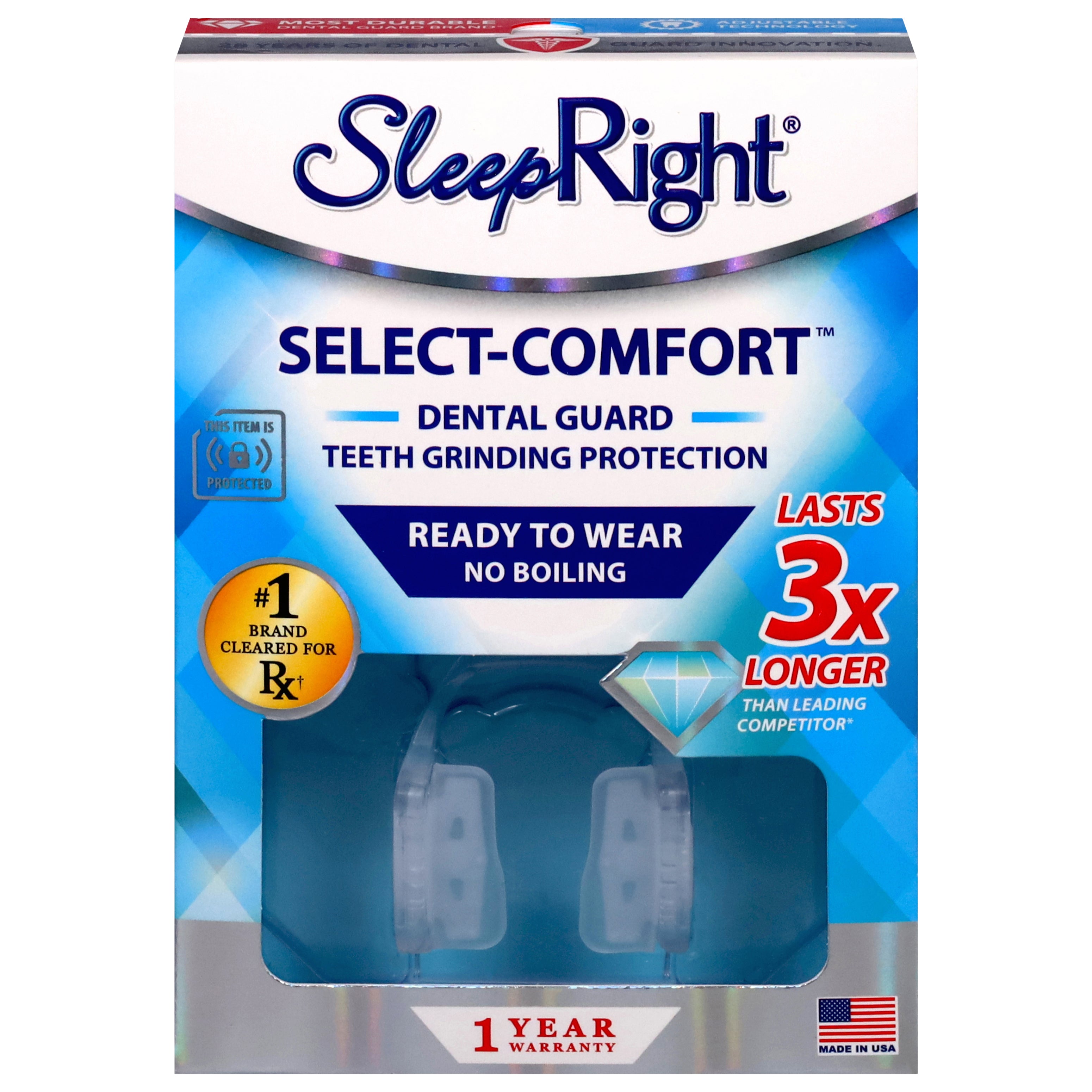 SleepRight Select-Comfort Dental Guard 1 Each - Case of 1