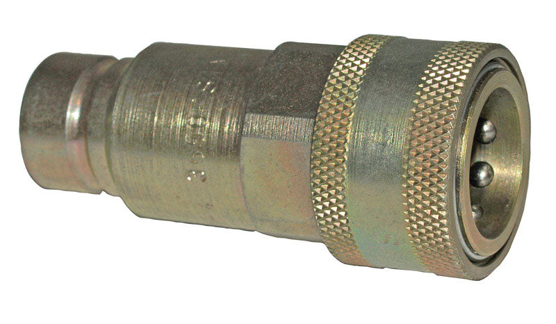 APACHE - Apache 0.5 in. D 3000 psi Steel Flat Face Hydraulic Adapter [39040722]