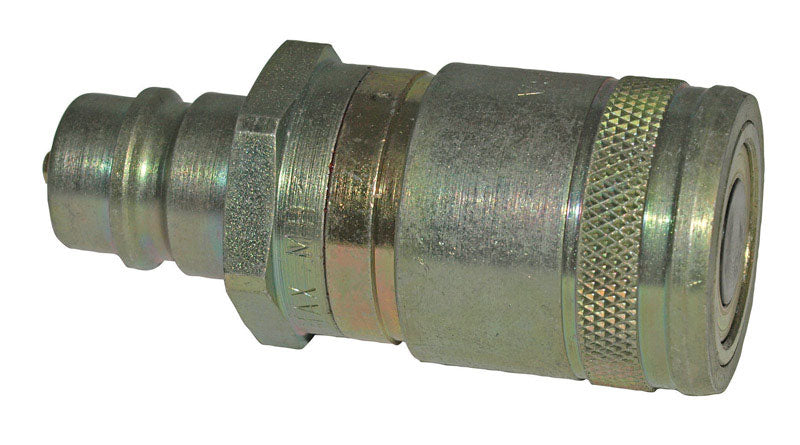 APACHE - Apache 0.5 in. D 3000 psi Steel Flat Face Hydraulic Adapter [39040720]
