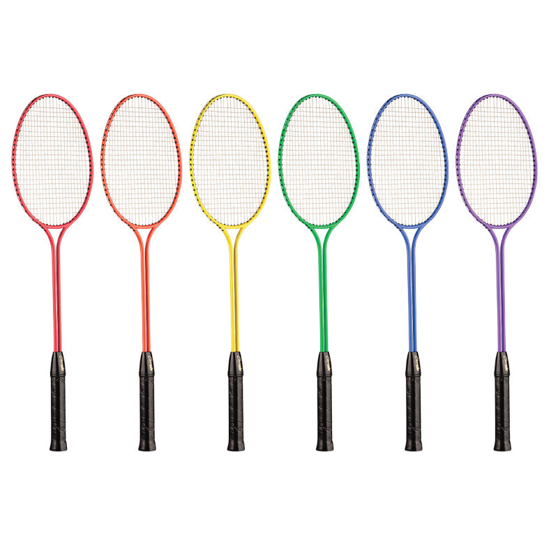 CHAMPION SPORTS - Tempered Steel Twin Shaft Badminton Racket Set