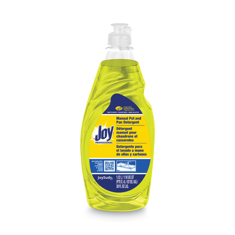 Joy - Dishwashing Liquid, Lemon Scent, 38 oz Bottle, 8/Carton