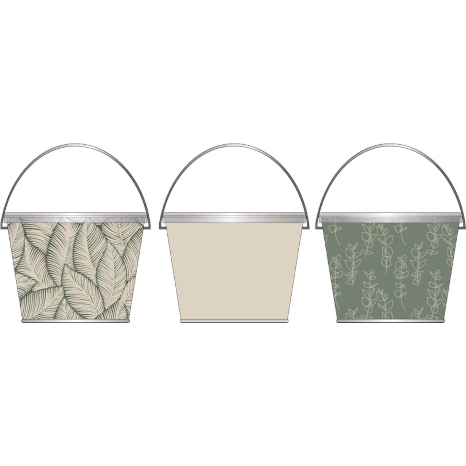 Patio Essentials Citronella Bucket Candle Candle For Mosquitoes/Other Flying Insects 28 oz - Case of 8