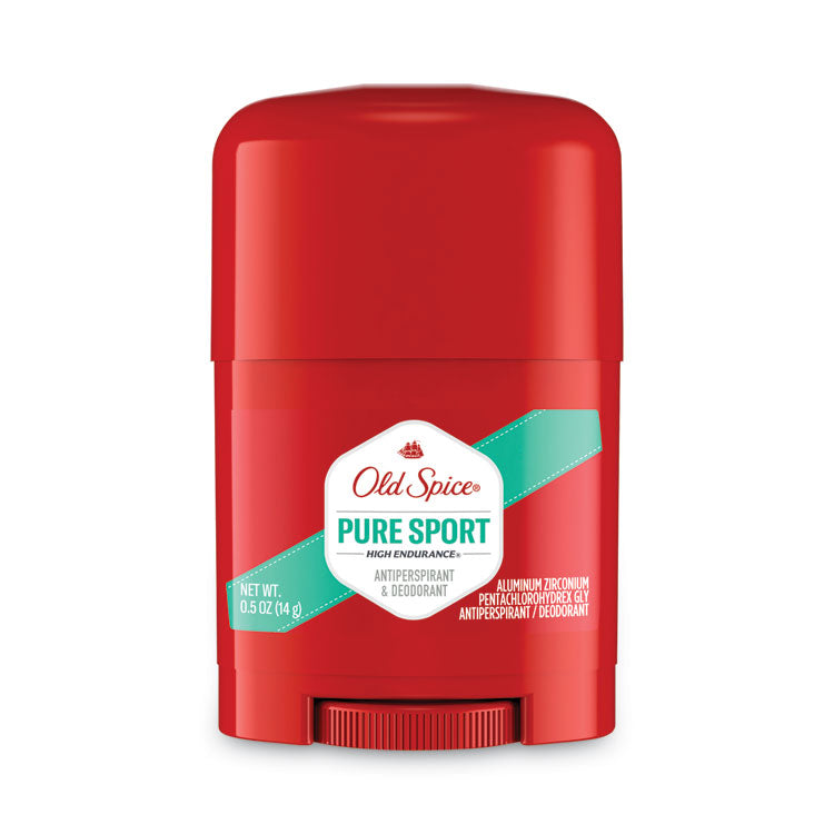 Old Spice - High Endurance Anti-Perspirant and Deodorant, Pure Sport, 0.5 oz Stick, 24/Carton