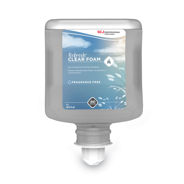SC Johnson Professional - Refresh Foaming Hand Soap, Unscented, 1 L Refill, 6/Carton