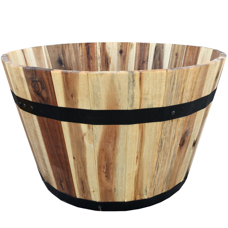 AVERA PRODUCTS - Avera Products 12 in. H X 21 in. W X 21 in. D Wood Traditional Planter Natural