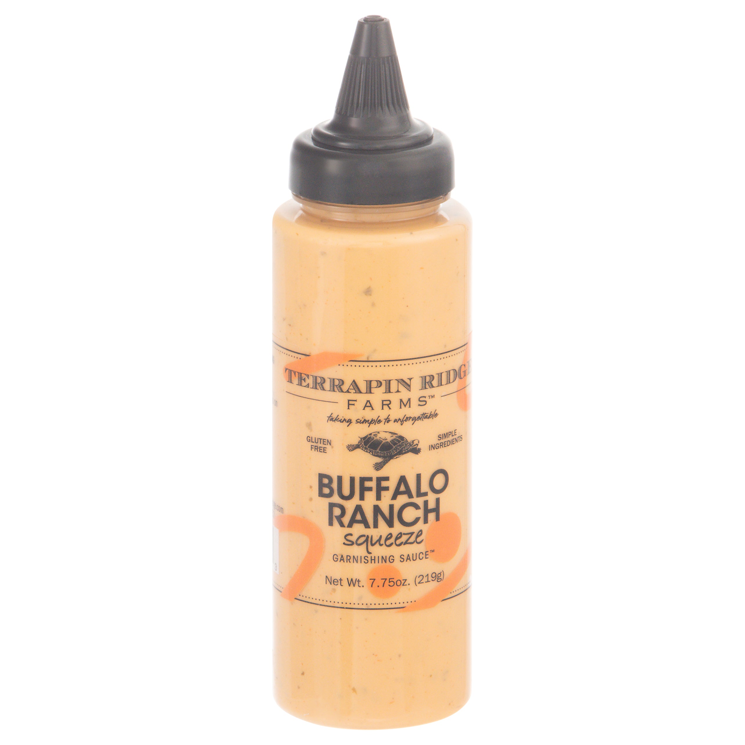 Terrapin Ridge Farms Squeeze Buffalo Ranch Garnishing Sauce 7.75 oz - Case of 6