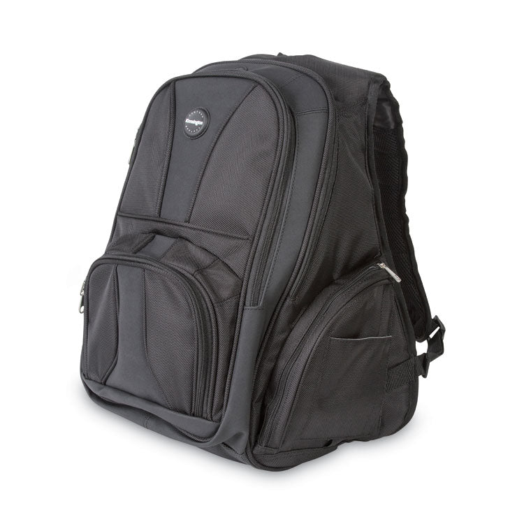 Kensington - Contour Laptop Backpack, Fits Devices Up to 17", Ballistic Nylon, 15.75 x 9 x 19.5, Black
