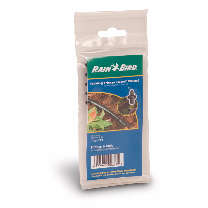 RAIN BIRD - Rain Bird 1/4 in. Drip Irrigation Adapter 10 pk - Case of 10