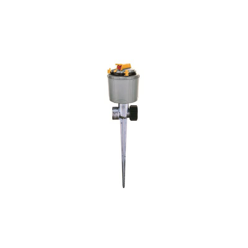 QUALITY VALVE AND SPRINKLER - Quality Valve and Sprinkler Plastic Non-Tipping Base Rotating Sprinkler 5024 sq ft 1 pk