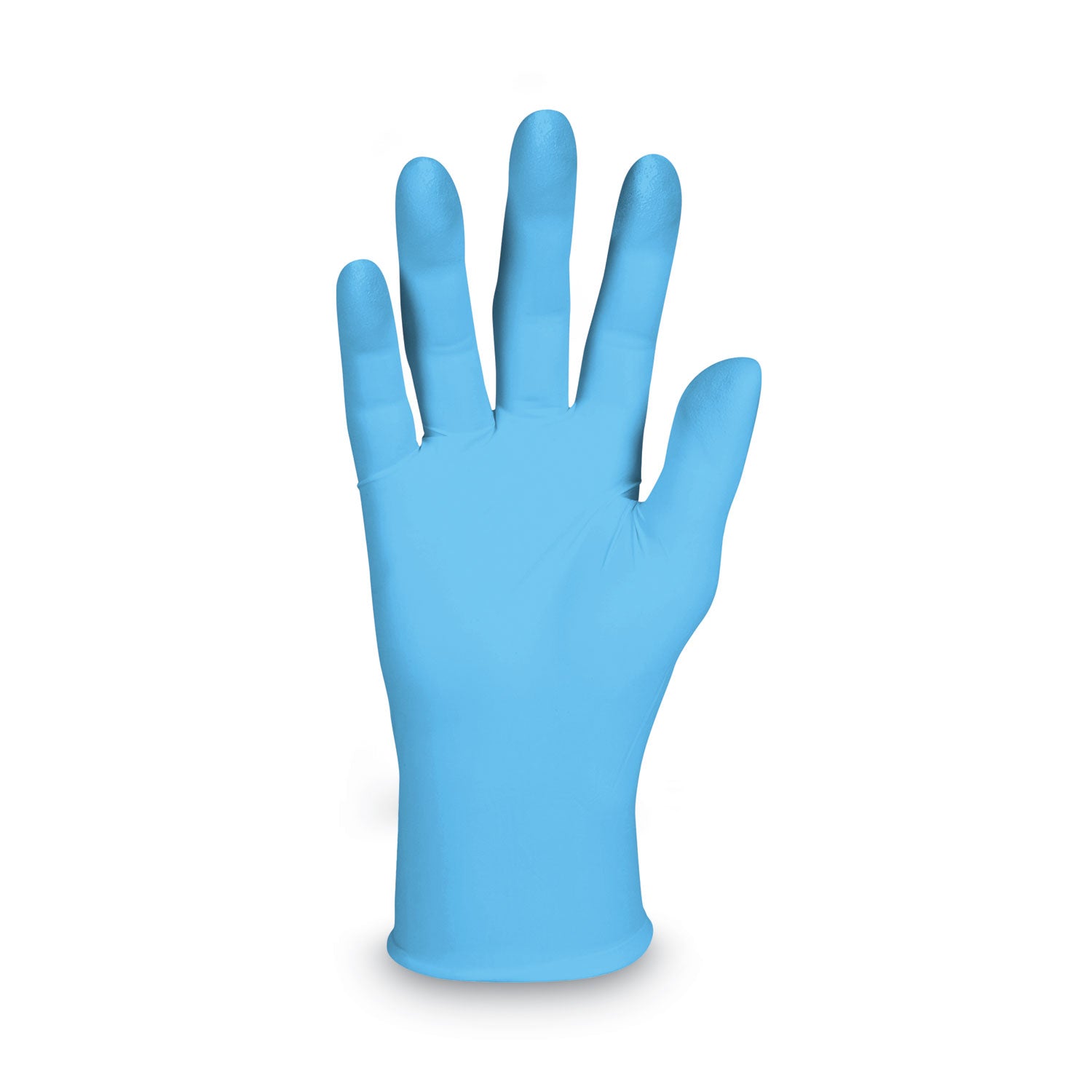 G10 Comfort Plus Blue Nitrile Gloves, Powder-Free, X-Large, 4 mil Thick, 9.5" Long, Light Blue, 100/Box