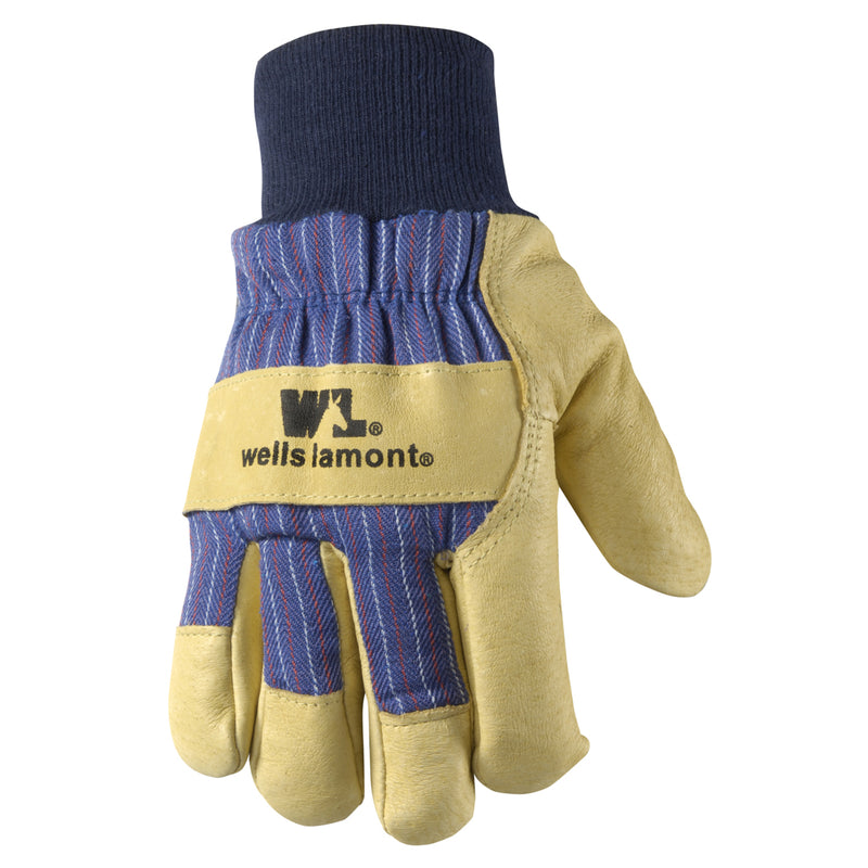 WELLS LAMONT - Wells Lamont Men's Cold Weather Work Gloves Tan/Blue XXL 1 pk