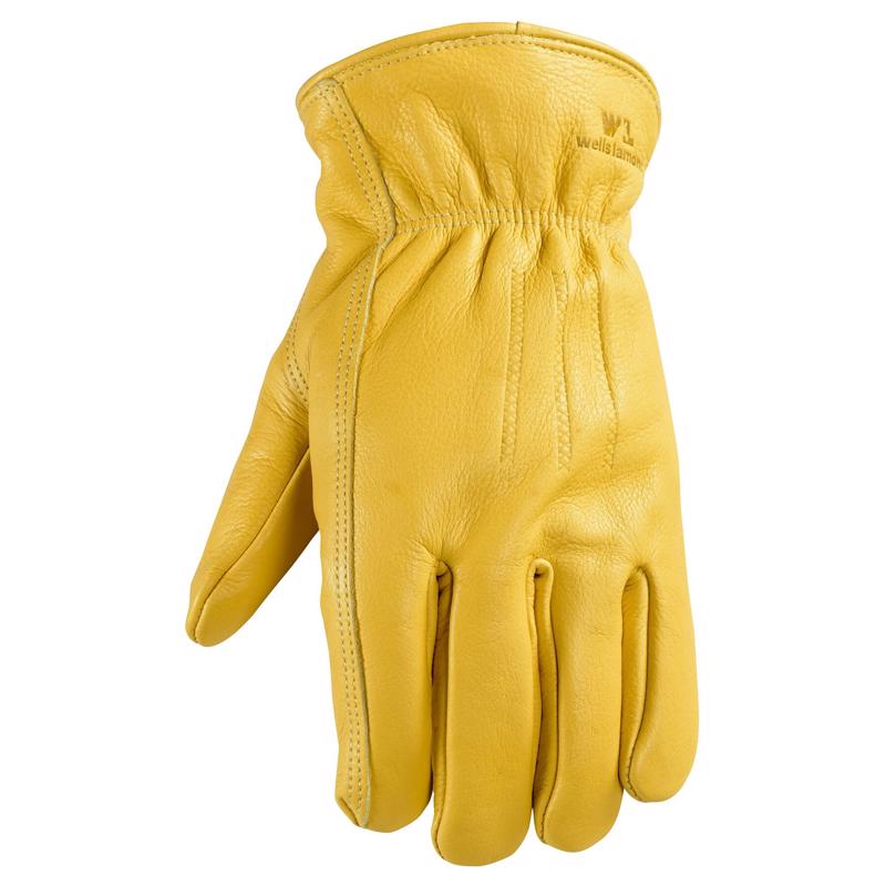 WELLS LAMONT - Wells Lamont Men's Cold Weather Work Gloves Tan/Yellow XXL 1 pk