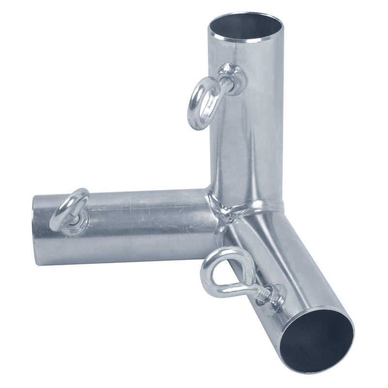 AHC - AHC P3J 1-1/2 in. Round X 1-1/2 in. D 1-1/2 in. D Galvanized Steel Canopy Fitting