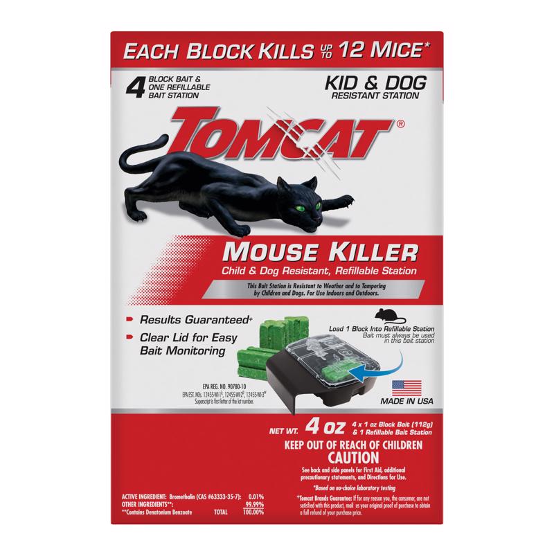 TOMCAT - Tomcat Bait Station Blocks For Mice 1 pk [371710]