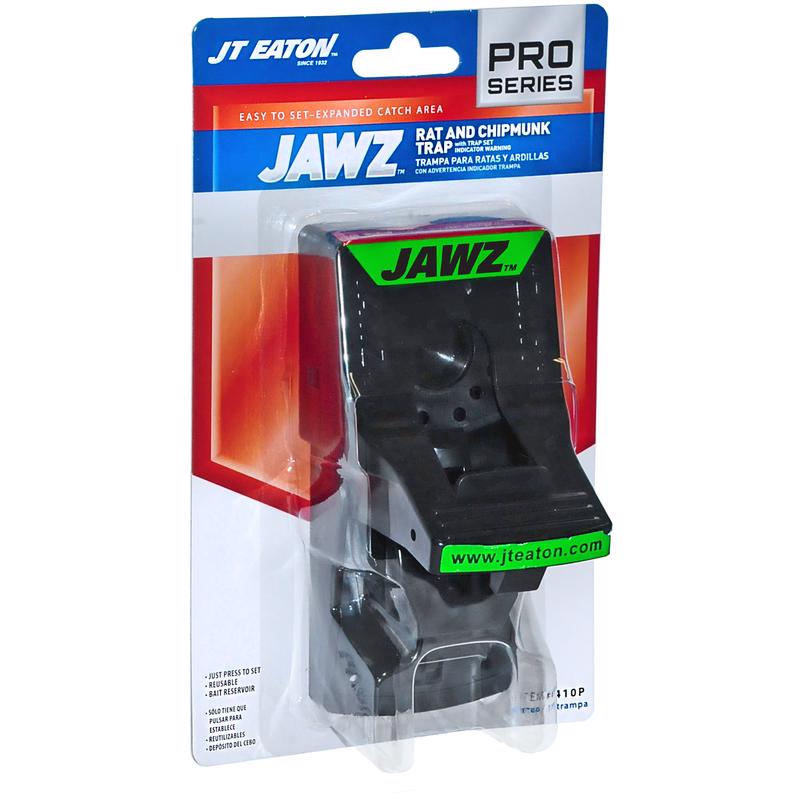 JT EATON - JT Eaton JAWZ Pro Series Small Snap Trap For Chipmunks and Rats 1 pk