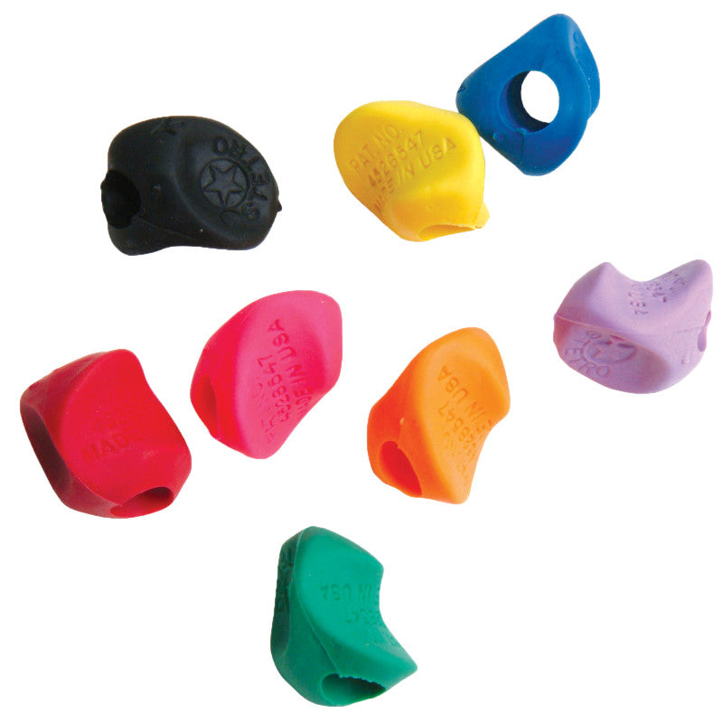 MOON PRODUCTS - Stetro Pencil Training Grip, Assorted Colors, Pack of 100