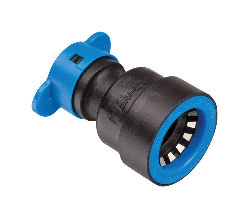 ORBIT - Orbit Blu-Lock 3/4 in. Push X 1/2 in. D Push Coupling - Case of 15