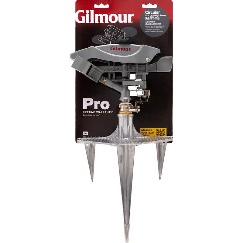 GILMOUR - Gilmour Metal Spike Base Impulse Sprinkler 8500 sq ft