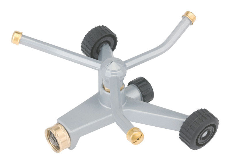 GILMOUR - Gilmour Metal Wheeled Base Rotating Sprinkler 632 sq ft 1 pk