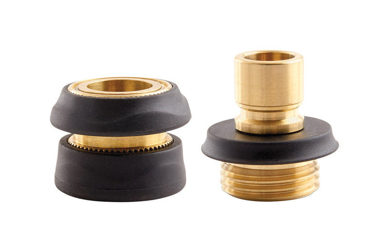 GILMOUR - Gilmour Brass Male/Female Quick Connector Faucet Set