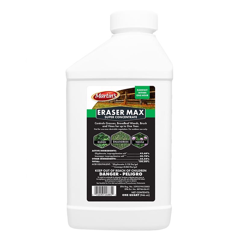 ERASER MAX - Martin's Eraser Max Vegetation Herbicide Concentrate 1 qt