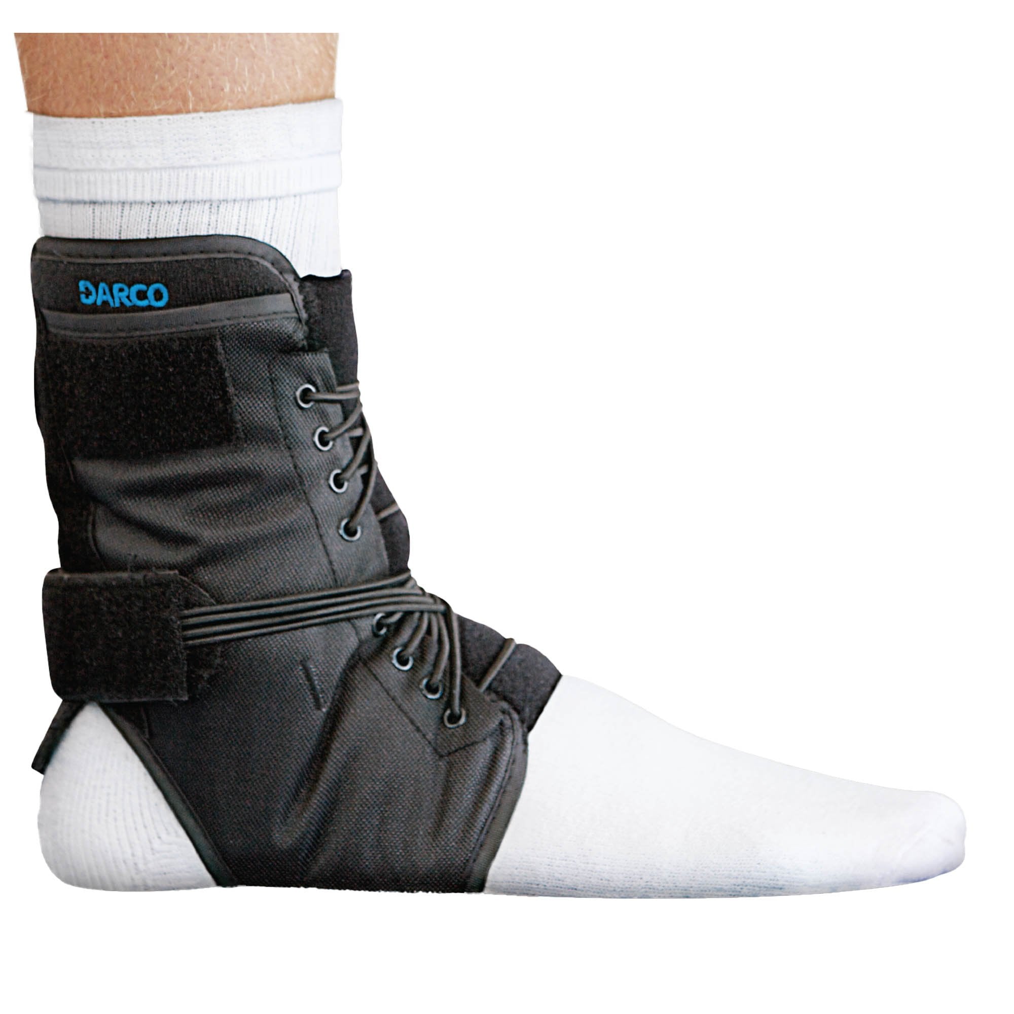 Darco International - Ankle Brace Darco Web™ Medium Bungee / Hook and Loop Strap Closure Male 7-1/2 to 10 / Female 9-1/2 to 11 Foot [1/EA]
