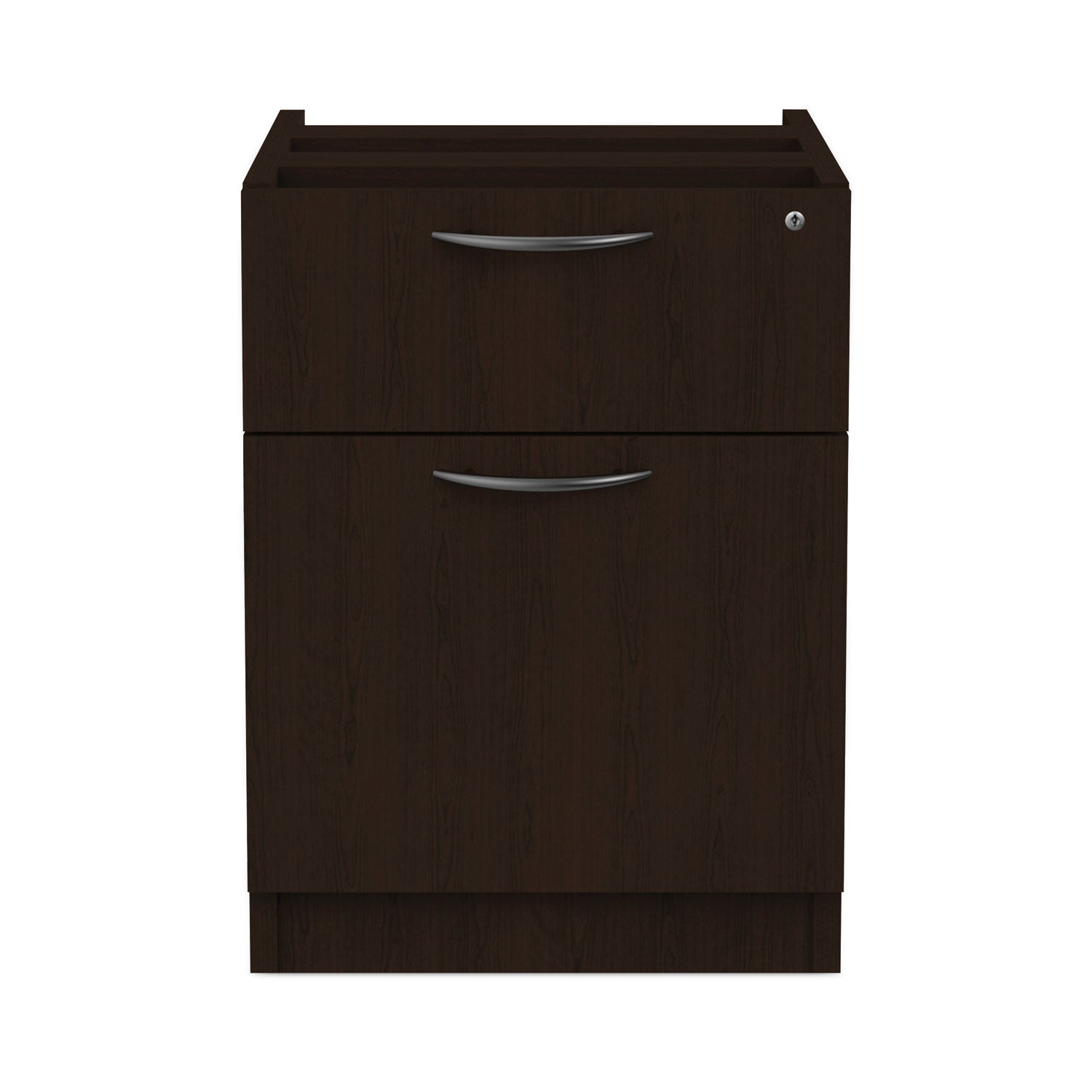Alera Valencia Series Hanging Pedestal File, Left/right, 2-Drawers: Box/file, Legal/letter, Espresso, 15.63" X 20.5" X 19.25"
