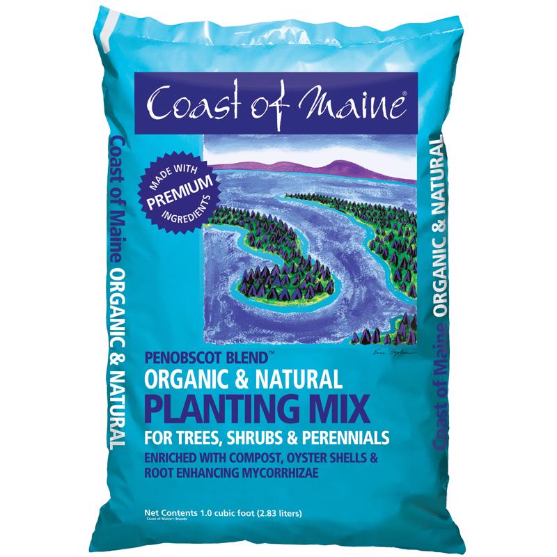 COAST OF MAINE - Coast of Maine Penobscot Blend Organic All Purpose Planting Soil 1 cu ft