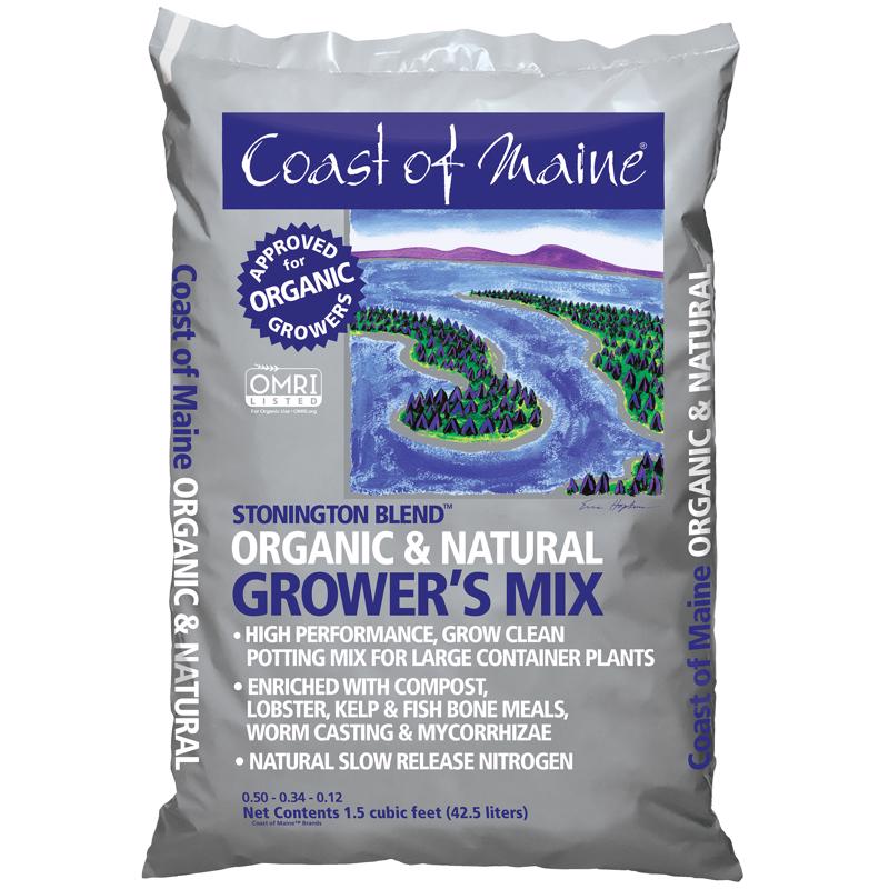 COAST OF MAINE - Coast of Maine Stonington Blend Organic All Purpose Growing Mix 1.5 cu ft