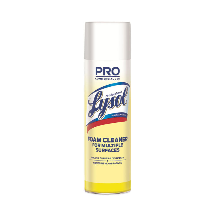Professional LYSOL Brand - Disinfectant Foam Cleaner, 24 oz Aerosol Spray