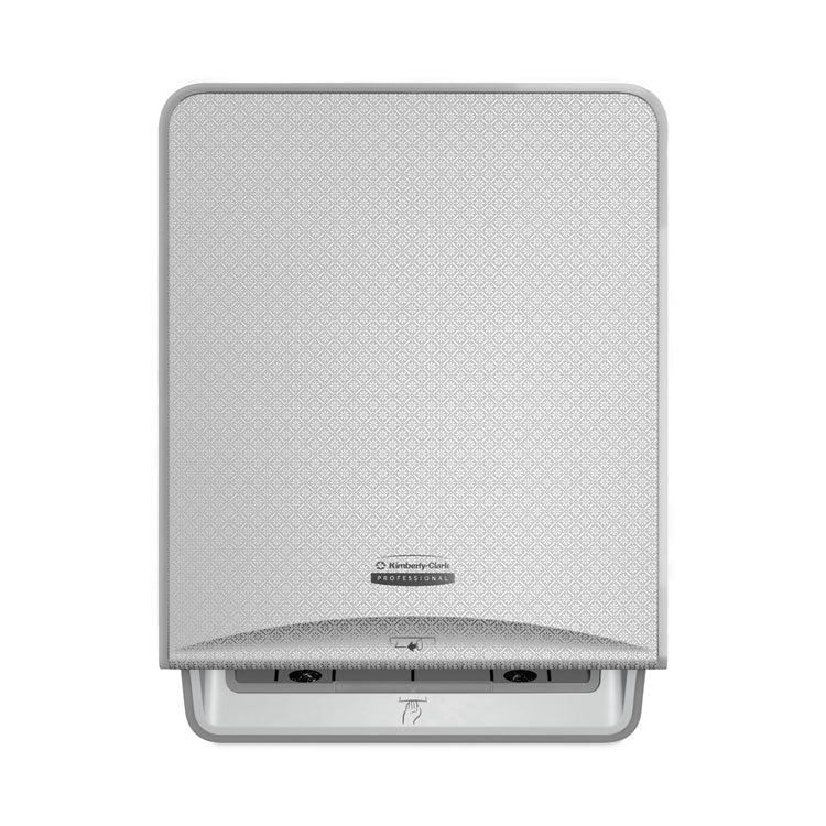 Kimberly-Clark Professional* - ICON Automatic Roll Towel Dispenser, 20.12 x 16.37 x 13.5, Silver Mosaic