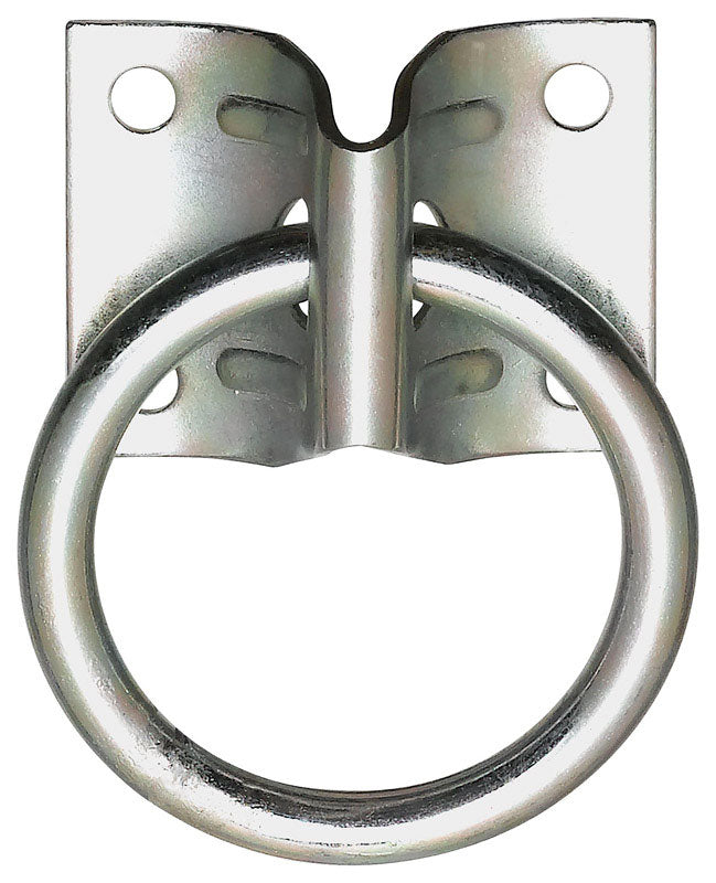 NATIONAL HARDWARE - National Hardware 1.2 Ga. Hitch Ring With Plate For Calf 1 pk - Case of 10