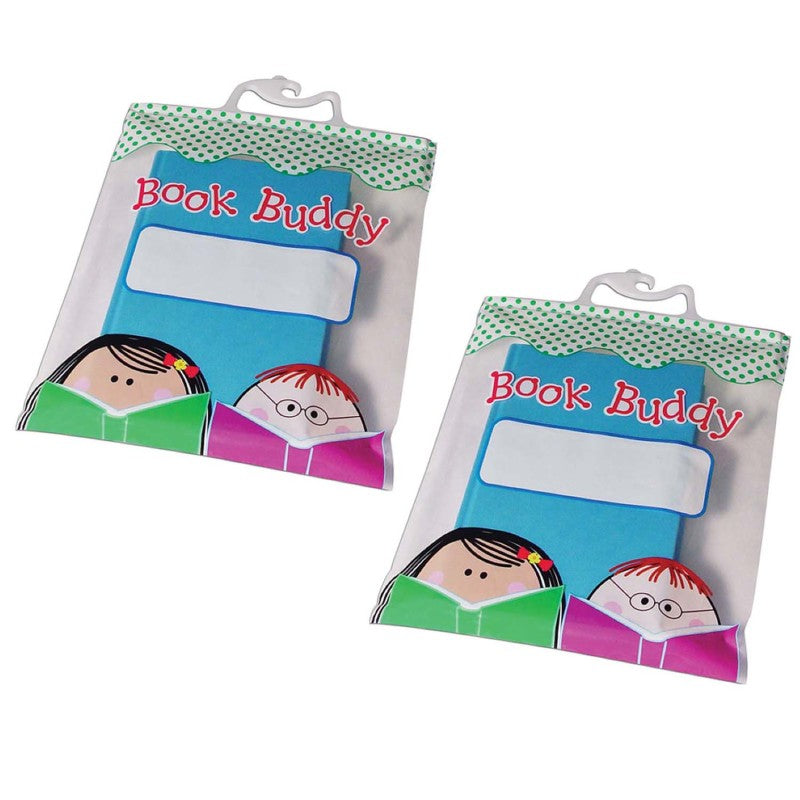 CREATIVE TEACHING PRESS - Book Buddy Bags, 10.5" x 12.5", 6 Per Pack, 2 Packs