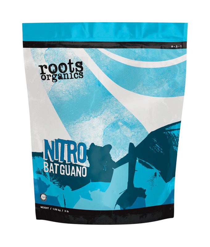 ROOTS ORGANICS - Roots Organics Nitro Bat Guano Organic Powder Plant Food 3 lb