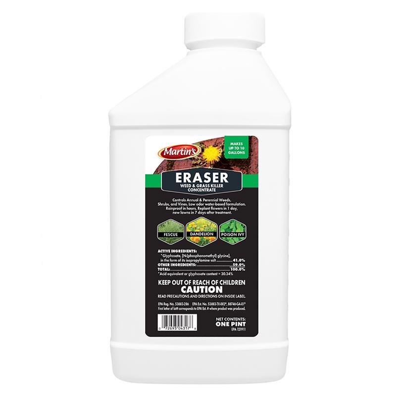 MARTIN'S - Martin's Eraser Vegetation Herbicide Concentrate 1 pt