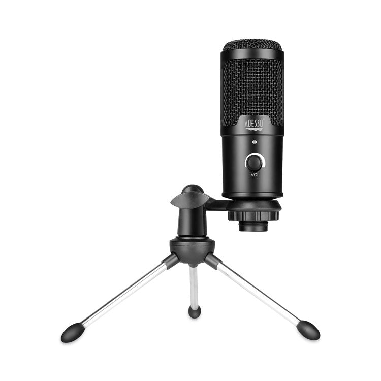 Adesso - Xtream M4 Cardioid Condenser Recording Microphone, Black