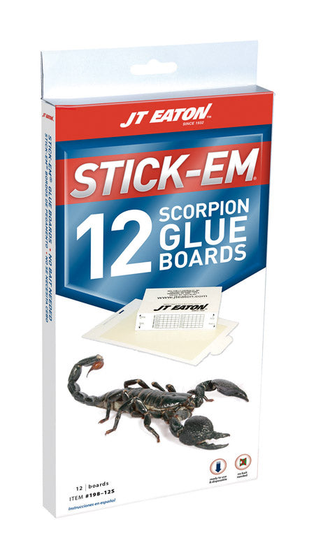 JT EATON - JT Eaton Stick-Em Glue Board 12 pk - Case of 12