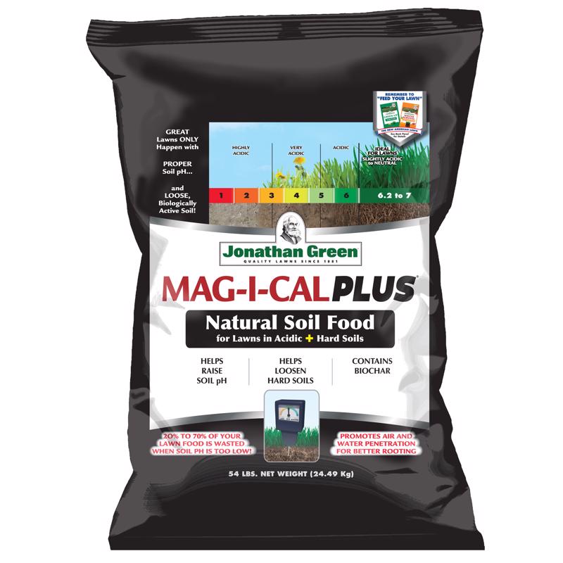 JONATHAN GREEN - Jonathan Green Mag-I-Cal Plus for Lawns in Acidic and Hard Soil Annual Program Lawn Conditioner For [11355]