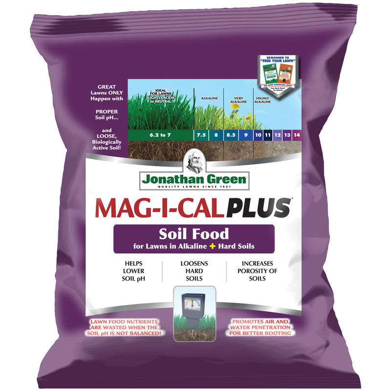 JONATHON GREEN - Jonathan Green Mag-I-Cal Plus Annual Program Lawn Fertilizer For All Grasses 5000 sq ft [11356]
