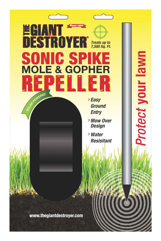 THE GIANT DESTPROYER - The Giant Destproyer Sonic Spike Sonic Pest Repeller Spike For Gophers and Moles - Case of 6
