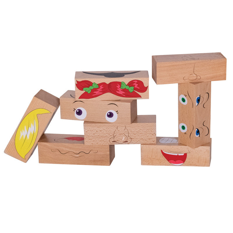 THE FRECKLED FROG - How Am I Feeling Blocks - Set of 8