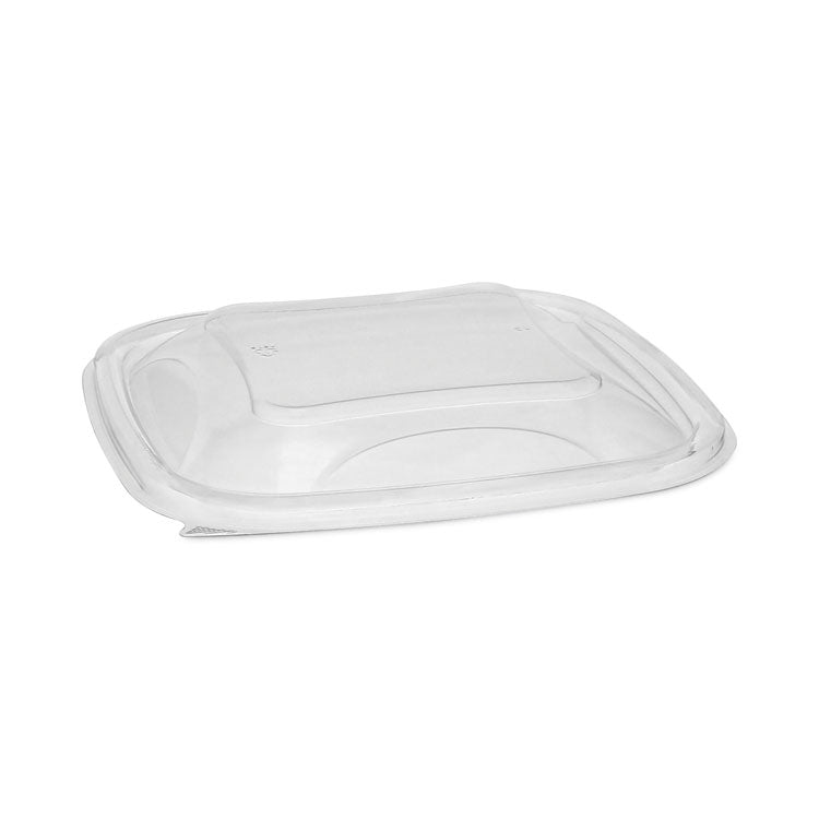 Pactiv Evergreen - EarthChoice Recycled PET Container Lid, For 24-32 oz Container Bases, 7.38 x 7.38 x 0.82, Clear, Plastic, 300/Carton