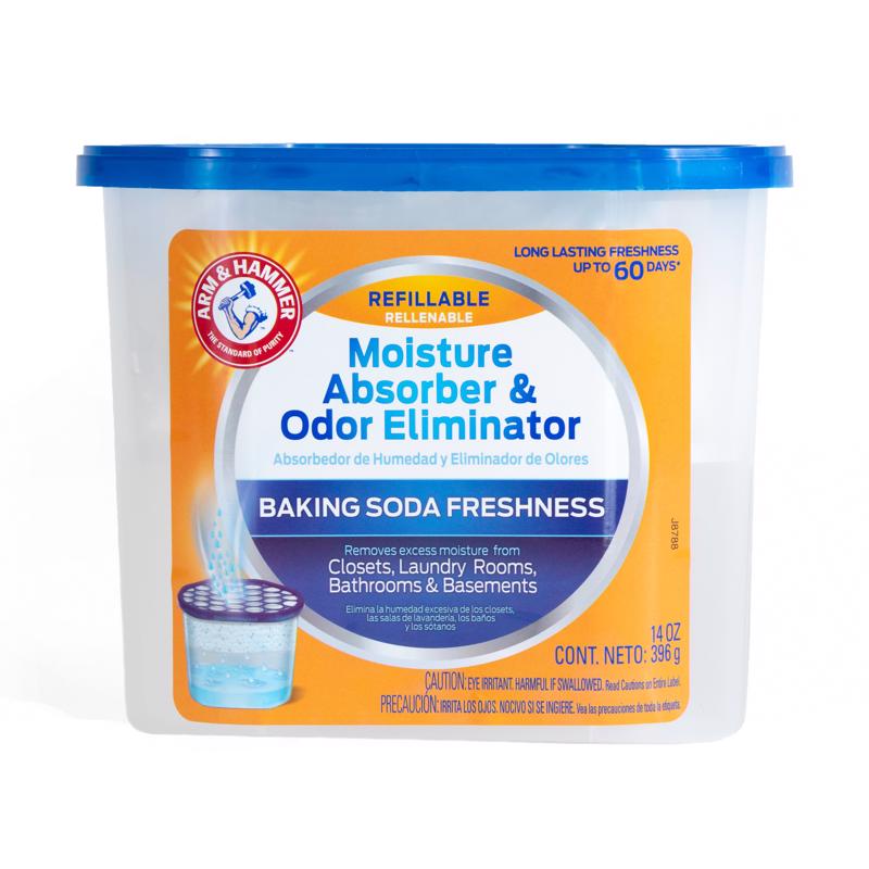 ARM & HAMMER - Arm & Hammer No Scent Moisture Absorber and Odor Eliminator 14 oz - Case of 6