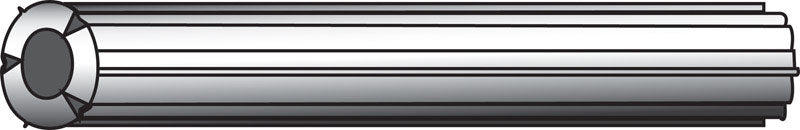 HILLMAN - Hillman .19 in. D X 1 in. L Plastic Round Head Ribbed Anchor 100 pk