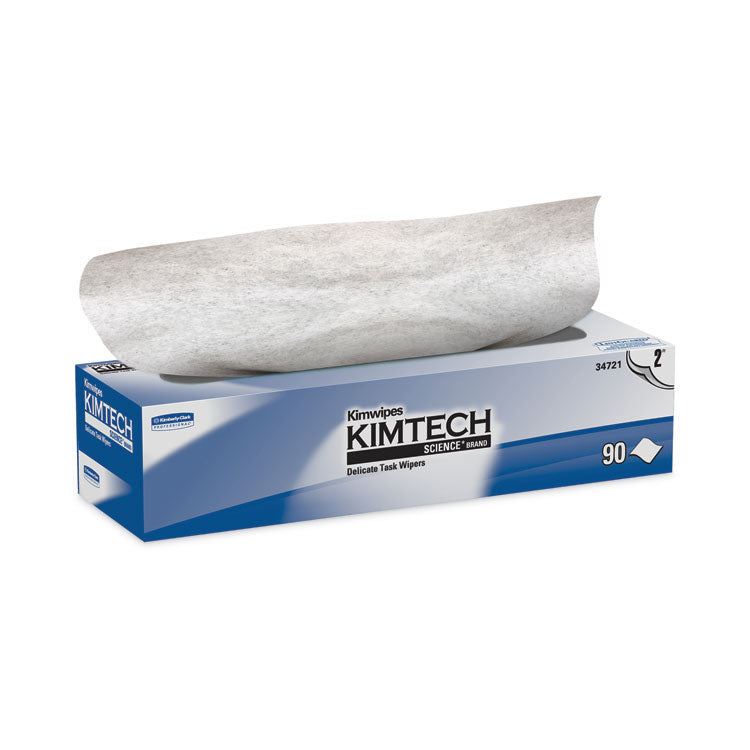 Kimtech - Kimwipes Delicate Task Wipers, 2-Ply, 14.7 x 16.6, 92/Box, 15 Boxes/Carton