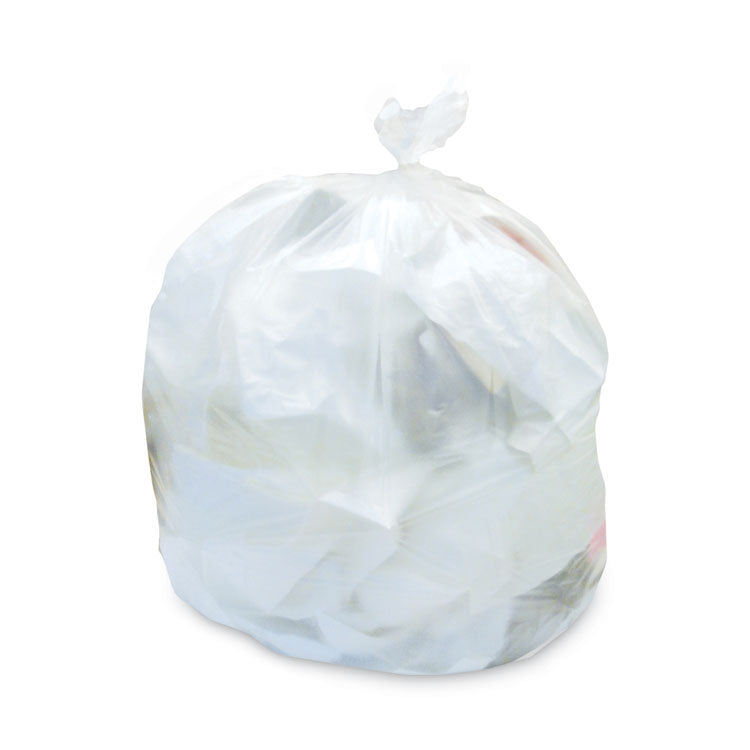 Heritage - High-Density Waste Can Liners, 16 gal, 12 microns, 24 x 33, Natural, 500/Carton