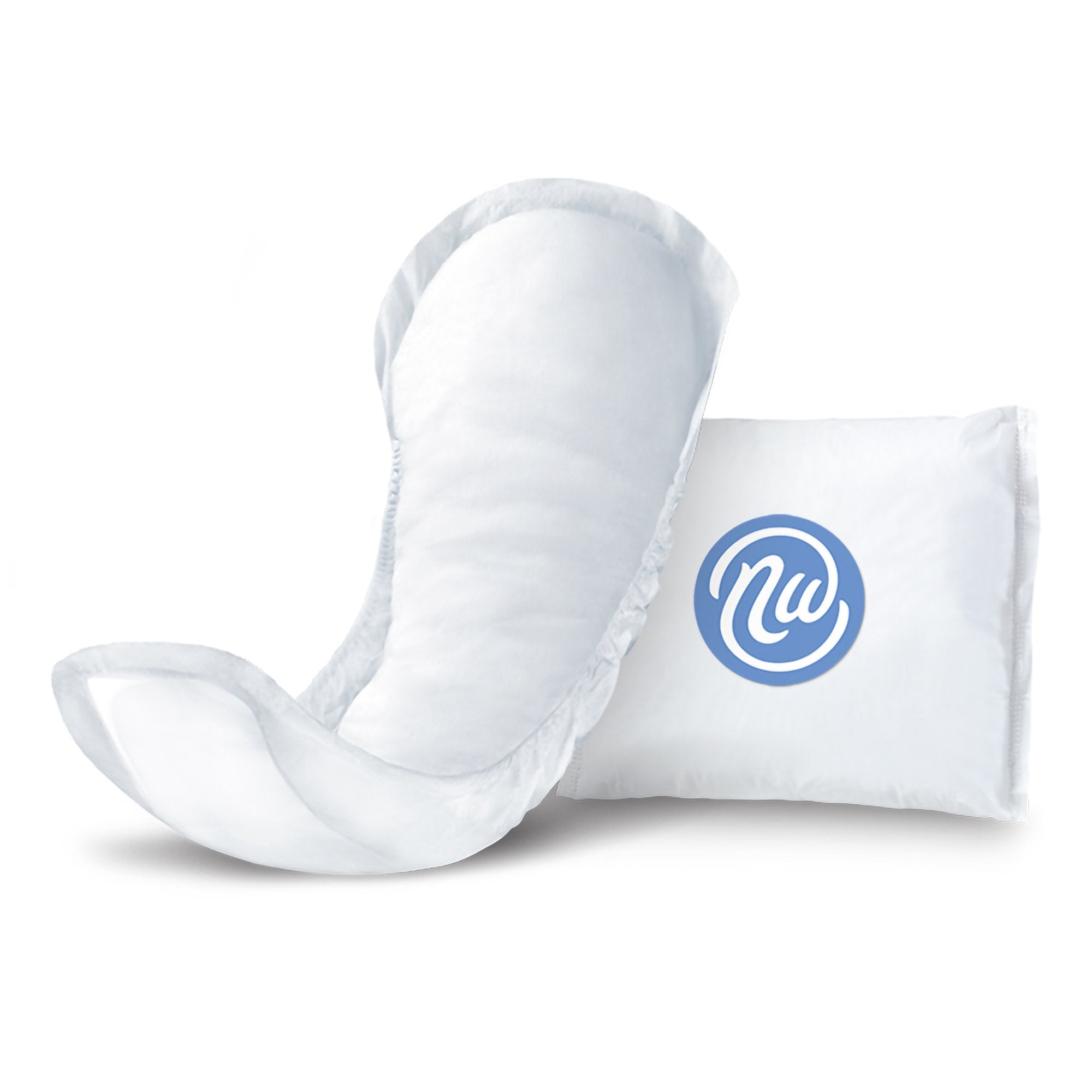 Valrico LLC - Bladder Control Pad Nexwear Maximum Regular 12 Inch Length Heavy Absorbency Super Absorbent Core One Size Fits Most [30/PK]