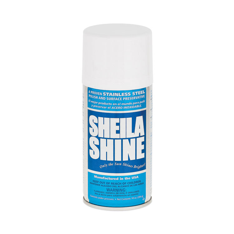 Sheila Shine - Stainless Steel Cleaner and Polish, 10 oz Aerosol Spray