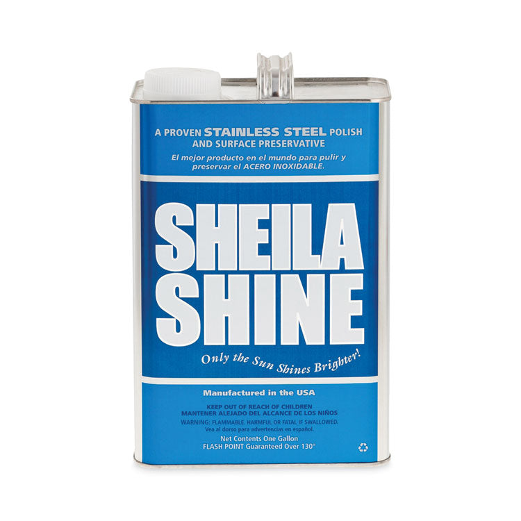 Sheila Shine - Stainless Steel Cleaner and Polish, 1 gal Can